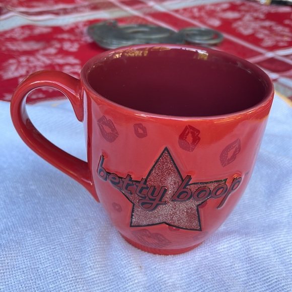 Betty Boop oversized coffee mug , 2006 , heart , Star - Picture 4 of 12